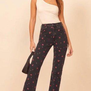 Reformation Rose Jean Washed Black (Size 27) [LAST DAY JUNE 20TH]